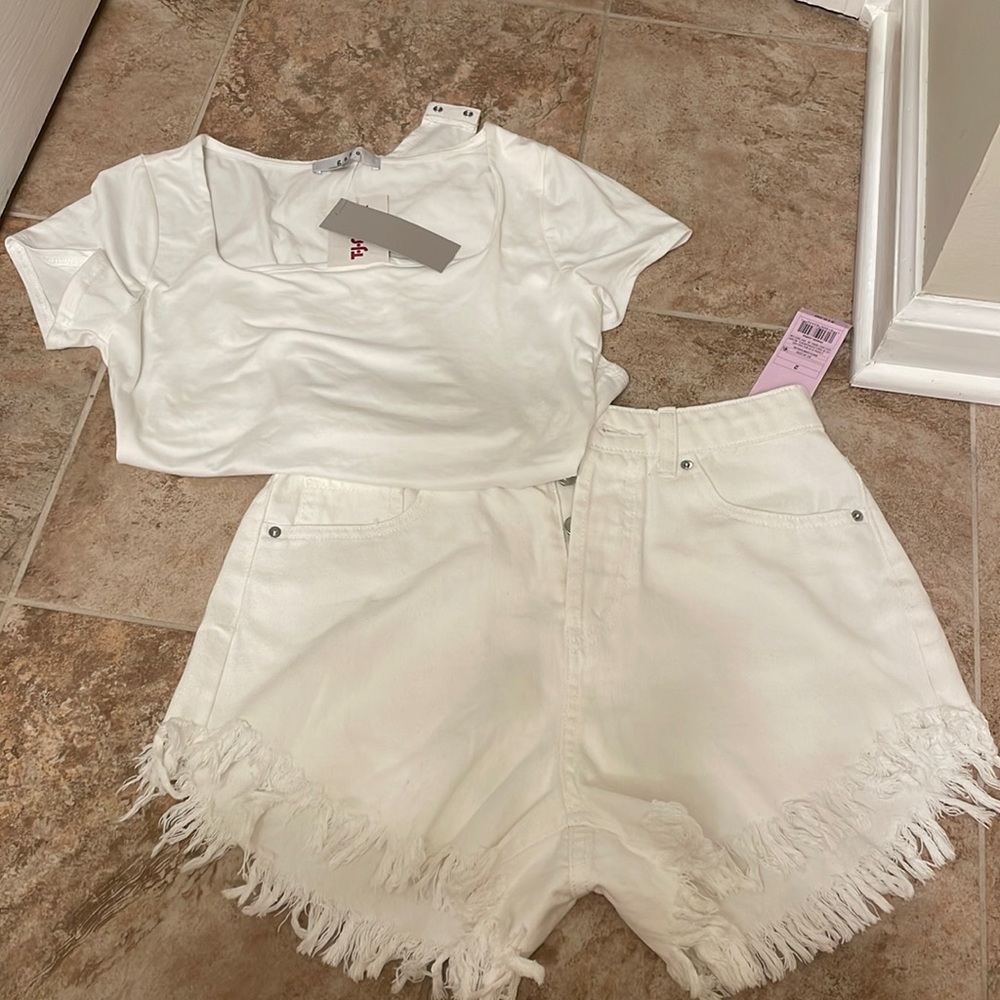 Shorts and Top NWT